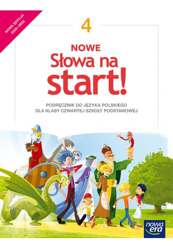 Nowa edycja 2020-2022
Podręcznik „NOWE Słowa na start! 4” został przygotowany zgodnie z wytycznymi nowej podstawy programowej. Zawiera znane i cenione przez nauczycieli rozwiązania dydaktyczne znane z podręczników „Teraz polski!” i „Słowa na start!”, któ