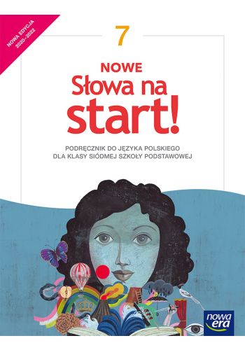 Nowa Edycja 2020-2022
Podręcznik „NOWE Słowa na start! 7” został przygotowany zgodnie z wytycznymi nowej podstawy programowej. Zawiera cenione przez nauczycieli rozwiązania dydaktyczne, które umożliwiają integrację kształcenia literackiego, językowego i 